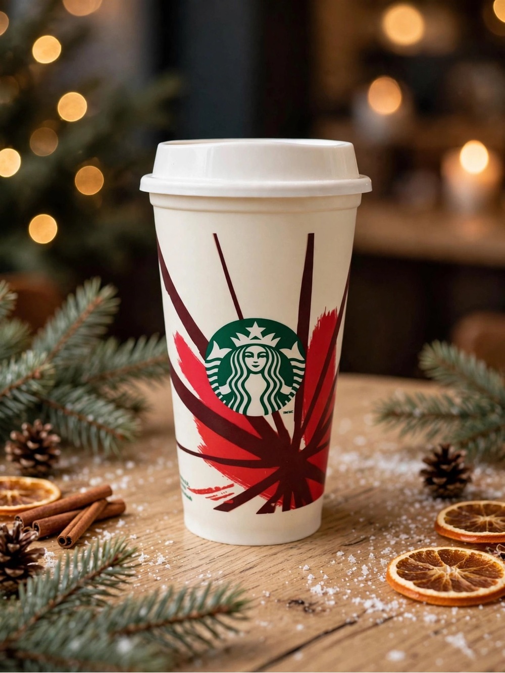 Starbucks Reusable Travel Cup - Starburst
